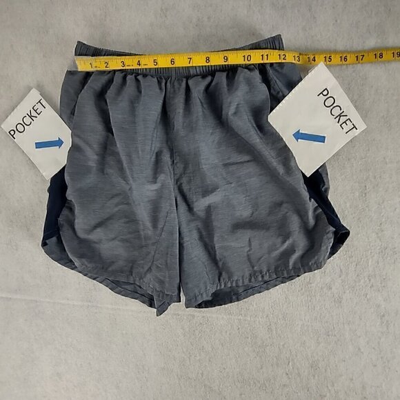 Nike Dri-Fit Women's Moisture-Wicking Fabric, Blueish Gray Running Shorts Size S - Picture 5 of 11